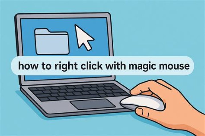 How do I scroll with Magic Mouse on iPad?