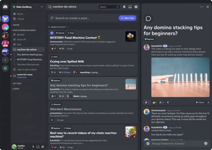 How do I search for voice channels on Discord?