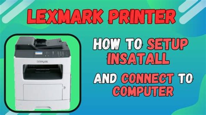 How do I select a tray on a Lexmark printer?