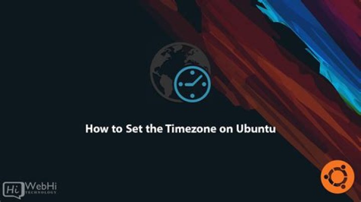 How do I set timezone in Ubuntu Server?