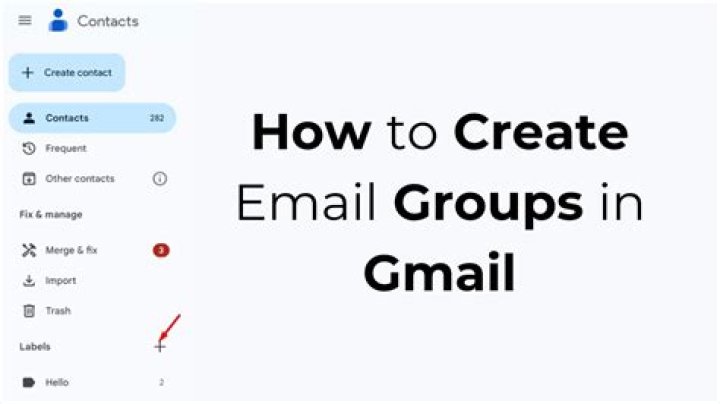 How do I set up a group email list?