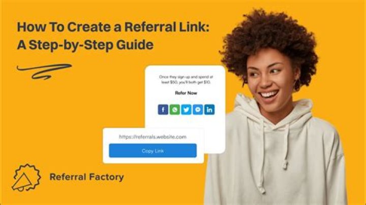 How do I share a referral link?