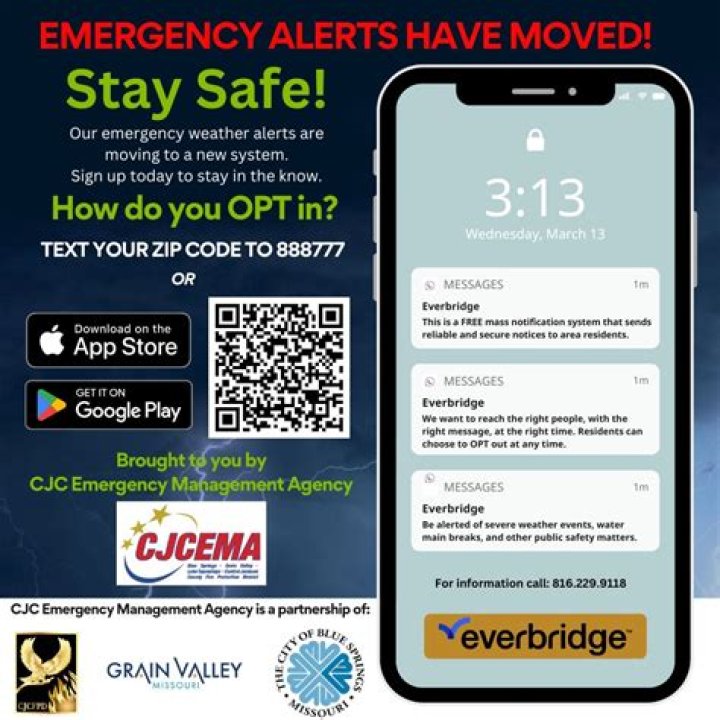 How do I sign up for emergency texts?