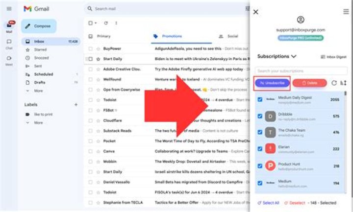 How do I stop spam emails in Thunderbird?