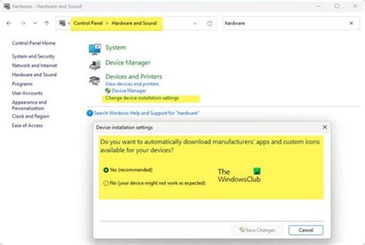 How do I stop Windows from automatically installing drivers?