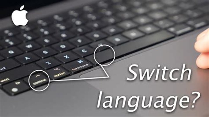 How do I switch languages on my keyboard Mac?