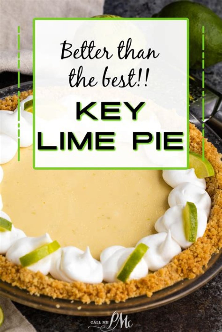 How do I thicken my key lime pie filling?
