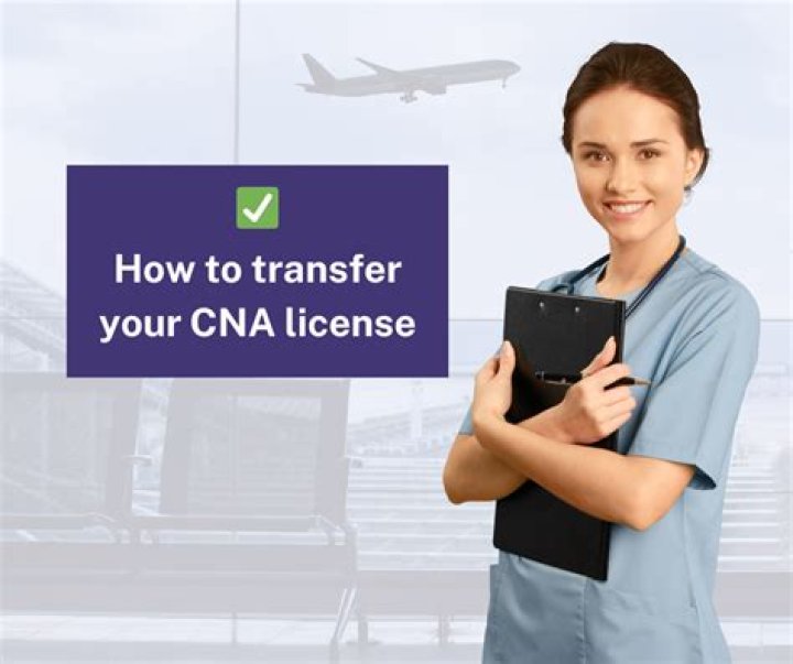 How do I transfer my CNA license from Indiana to Illinois?