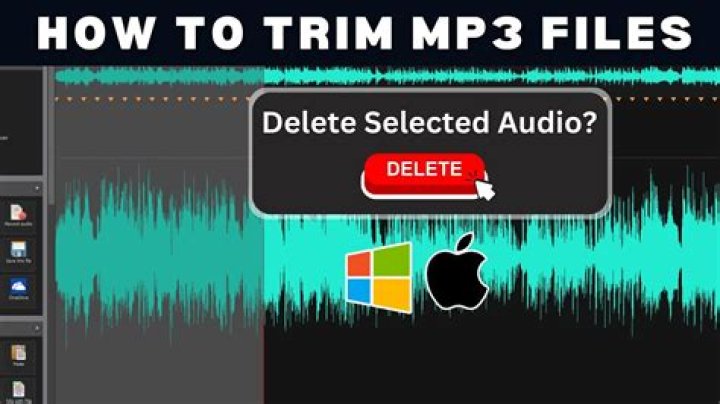 How do I trim an MP3 file in Windows 7?