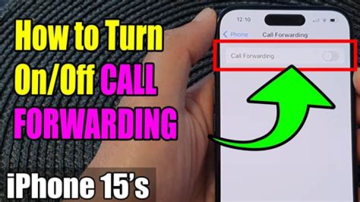 How do I turn off Call Forwarding on my iPhone 5?