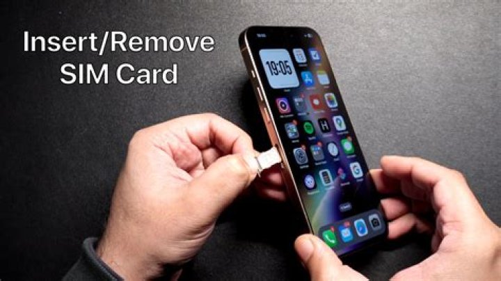 How do I unlock my iPhone SIM card slot?
