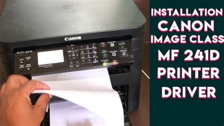 How do I update my Canon printer driver?