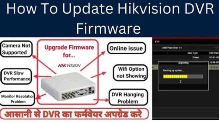 How do I update my DVR firmware?
