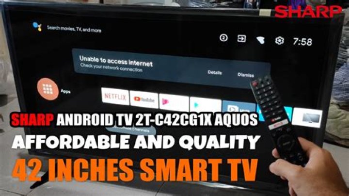 How do I update my Sharp Android TV?