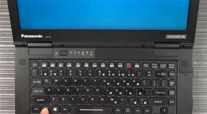 How do I update the BIOS on my Panasonic Toughbook?