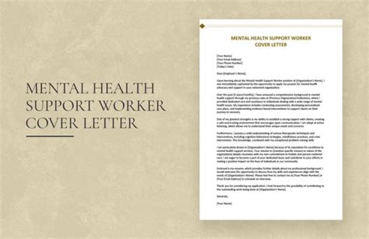 How do I write a mental health cover letter?