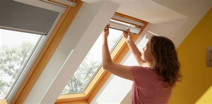 How do solar skylight blinds work?