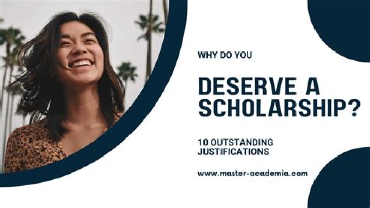 How do you answer why do I deserve this scholarship?
