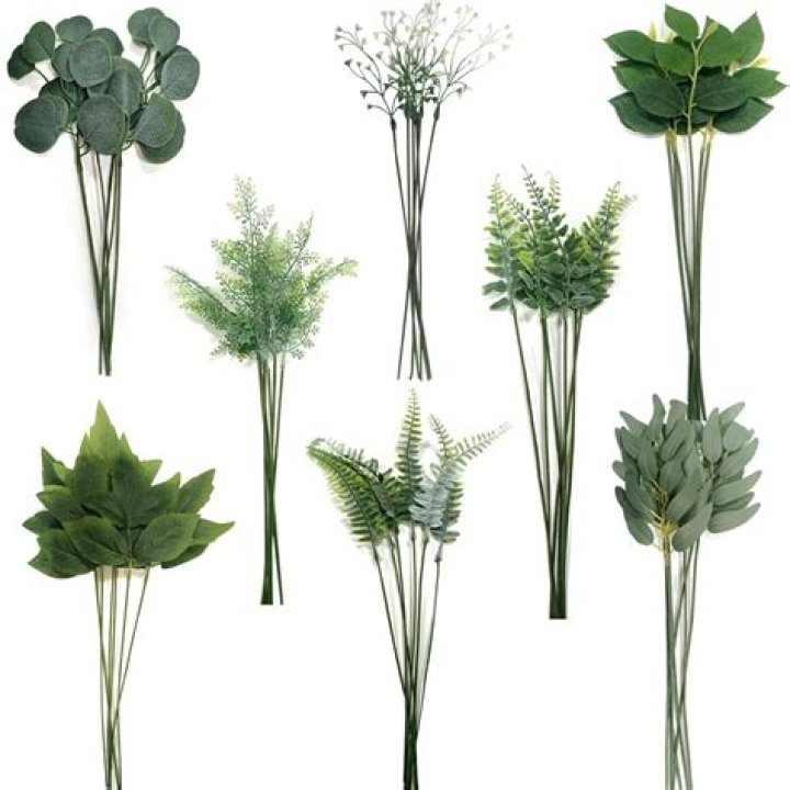 How do you arrange a fake greenery?