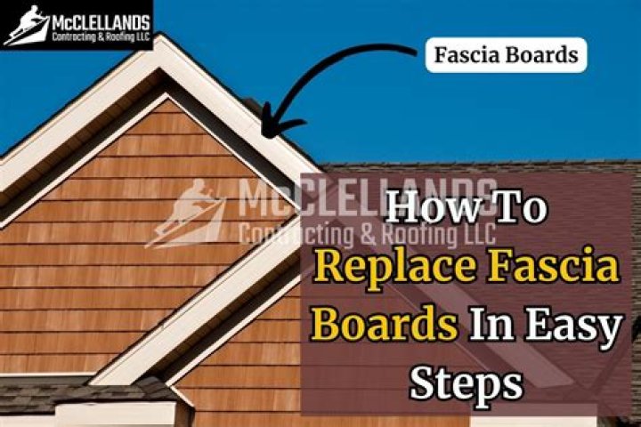 How do you attach fascia boards?