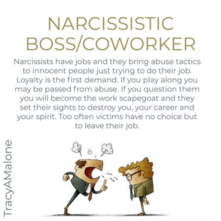 How do you beat a narcissist co worker?