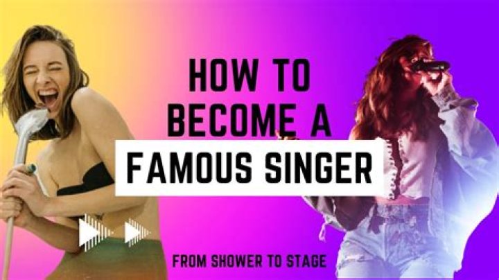How do you become a singer or actress?