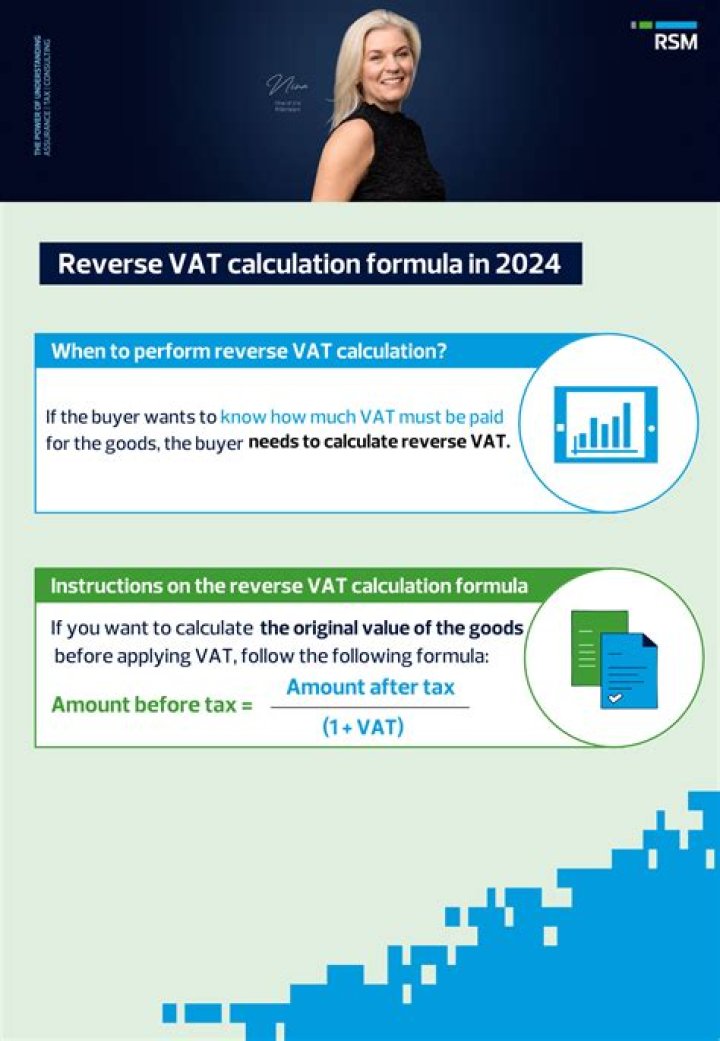 How do you calculate reverse VAT?