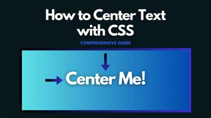 How do you center text elements in CSS?