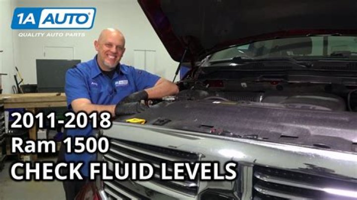 How do you check the oil life on a Dodge Ram 1500?