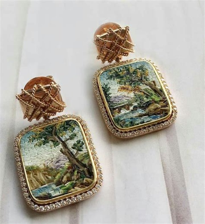 How do you clean micro mosaic jewelry?