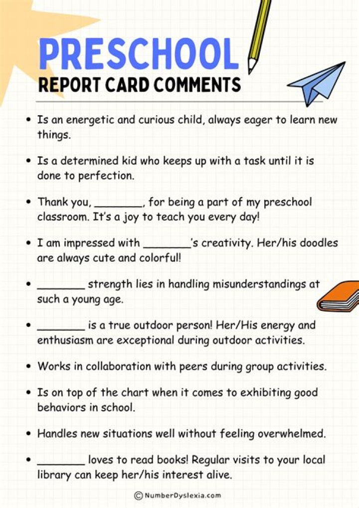How do you comment on a student reading?