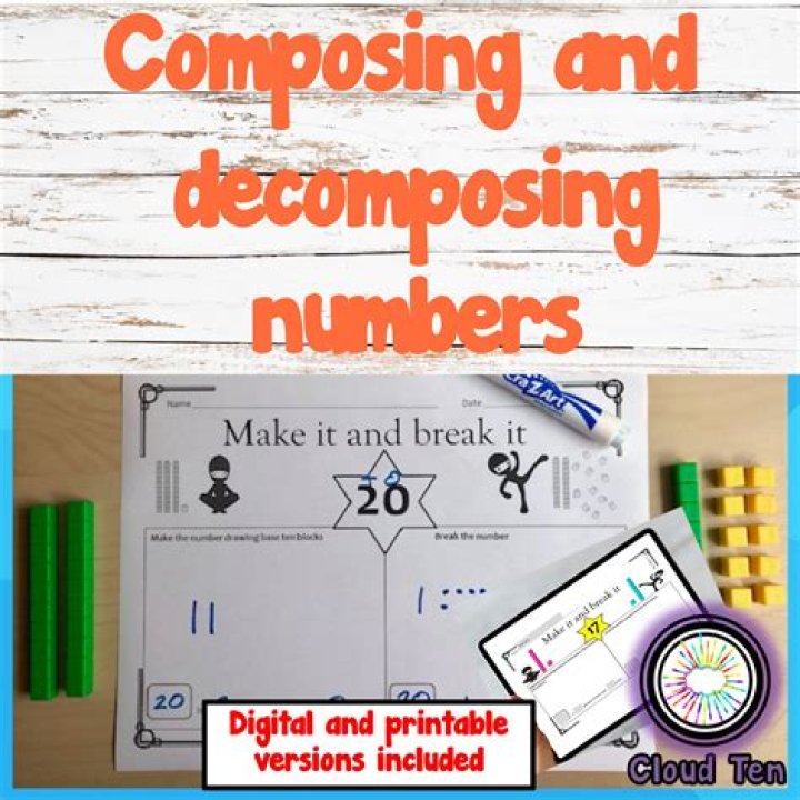 How do you compose and decompose numbers?