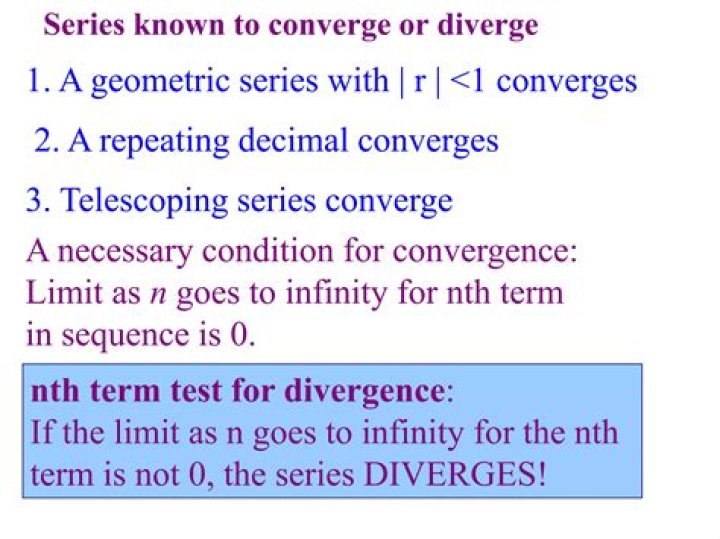 How do you converge a sequence?