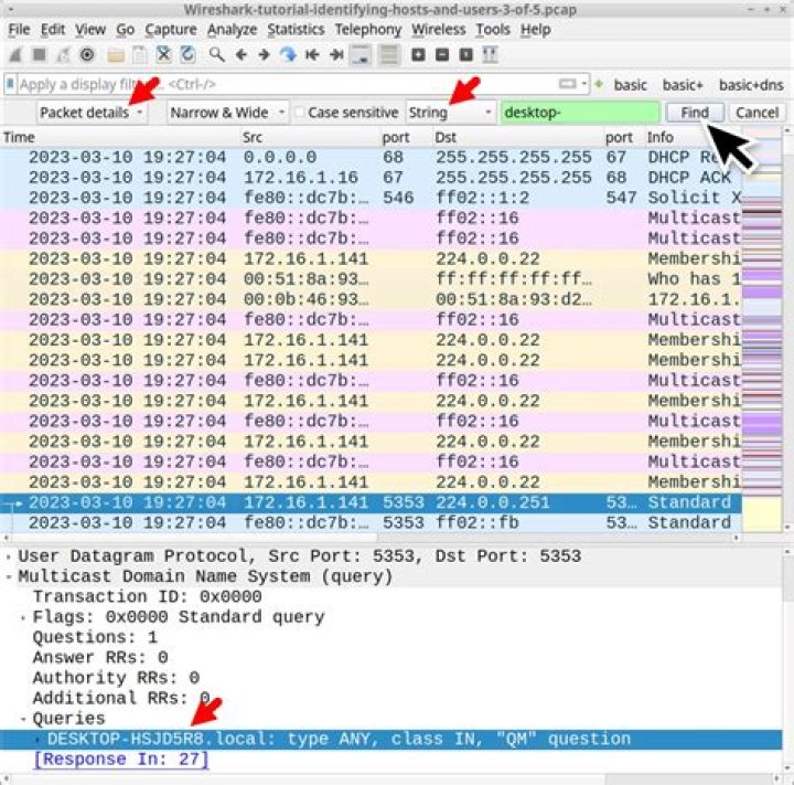 How do you do a packet capture on a Mac?