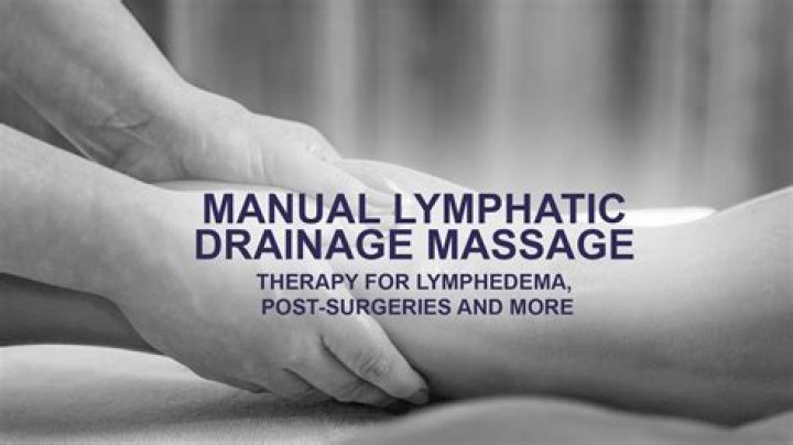 How do you do lymphatic drainage massage on legs?