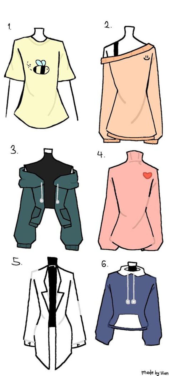 How do you draw designs on clothes?