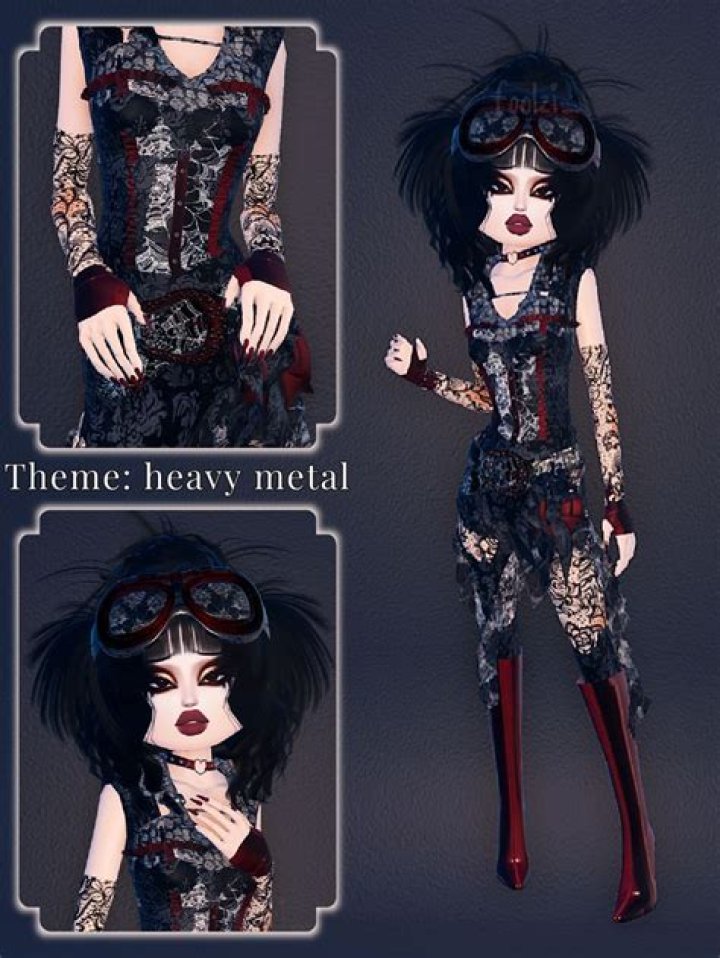 How do you dress heavy metal?