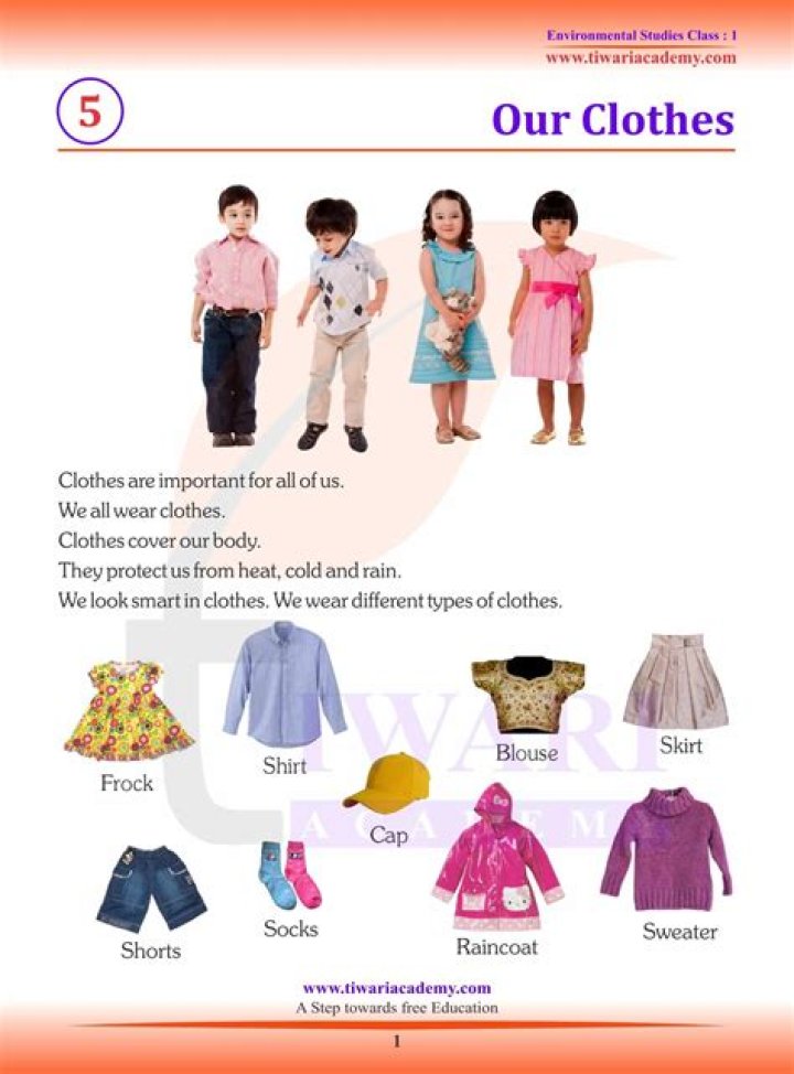 How do you dress on different occasions?