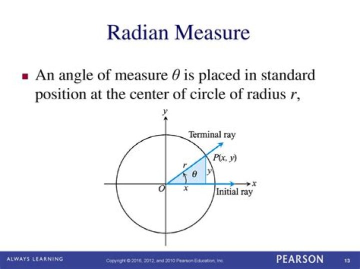 How do you explain radian measures?