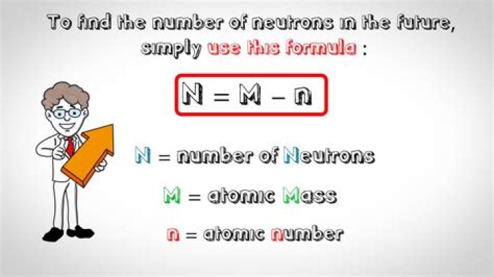 How do you find number of neutrons?