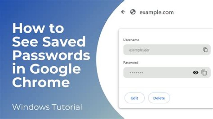 How do you find saved passwords on Chrome?