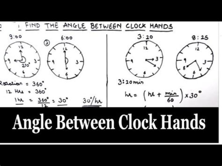 How do you find the angle between clock hands in C++?
