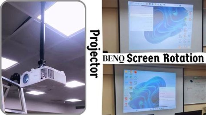 How do you fix a green screen on a projector?