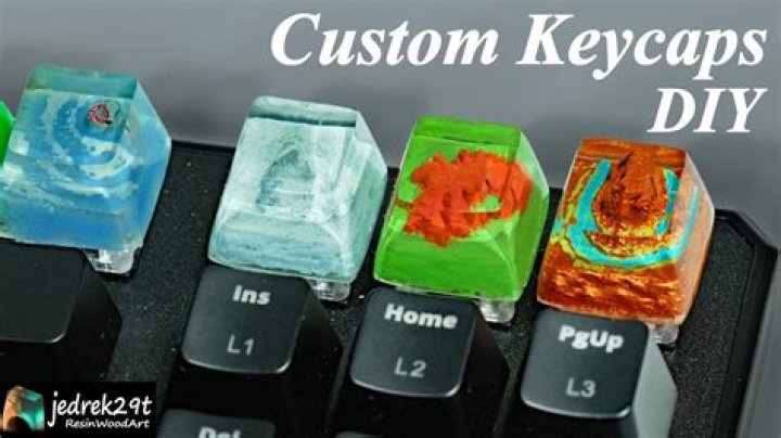 How do you fix key caps?