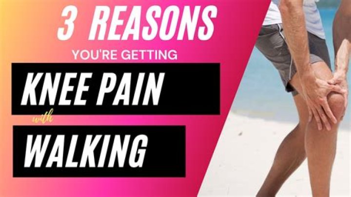 How do you fix knee pain when walking?