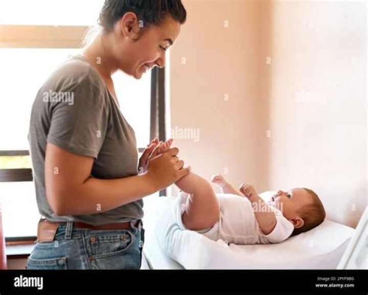 How do you get a 2 year old to let you change their diaper?