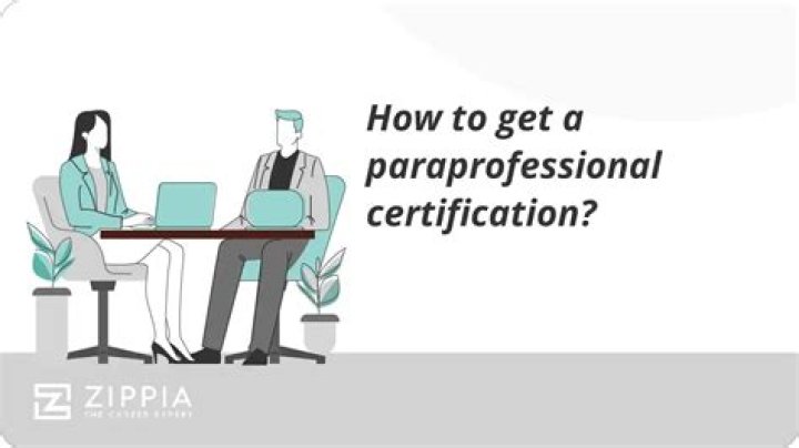 How do you get a paraprofessional certificate in California?