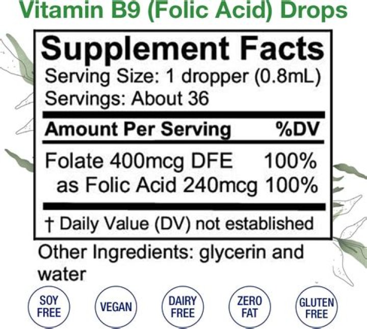 How do you get rid of folic acid build up?