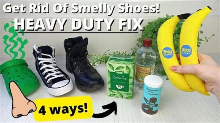How do you get rid of smell in sneakers?