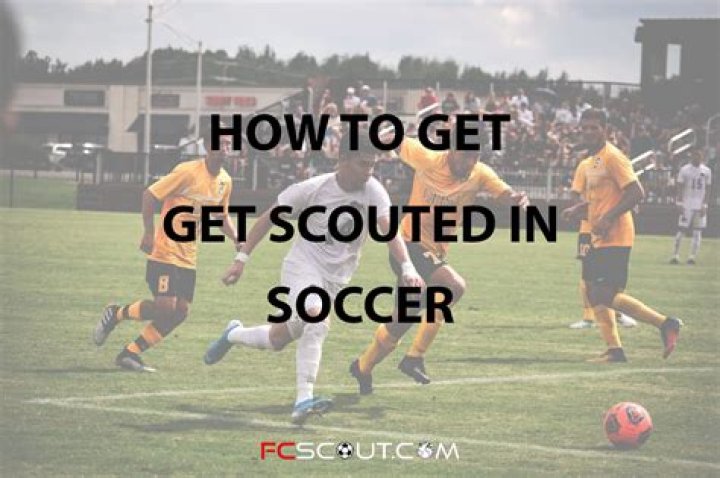How do you get scouted for soccer in Australia?